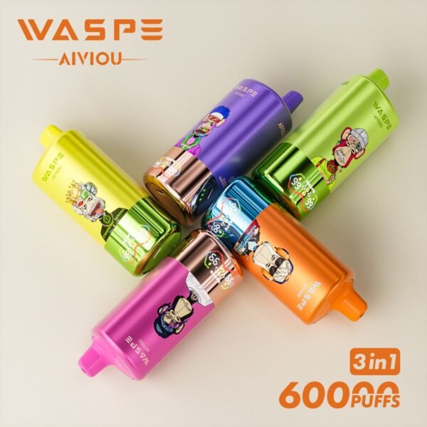 Waspe Strawberry Watermelon X Strawberry Raspberry Candy X Grape Ice - Slika 5