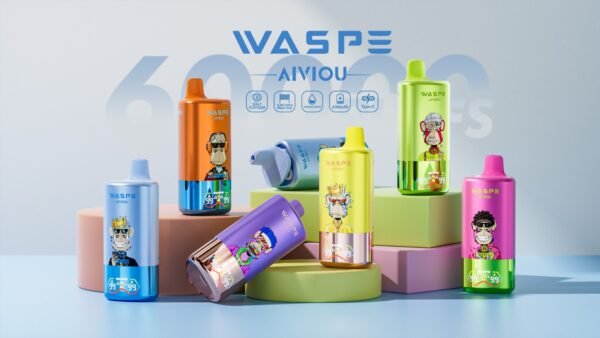 Waspe Strawberry Watermelon X Strawberry Raspberry Candy X Grape Ice - Slika 6