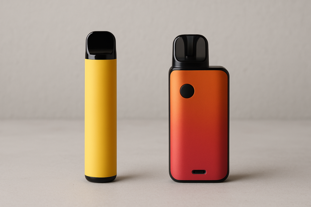 Jednokratni vape ili punjivi vape: glavne razlike
